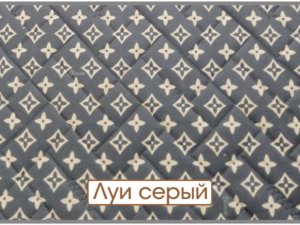 Супервпитывающая пеленка микрофибра с рисунком Yason — Луи серый